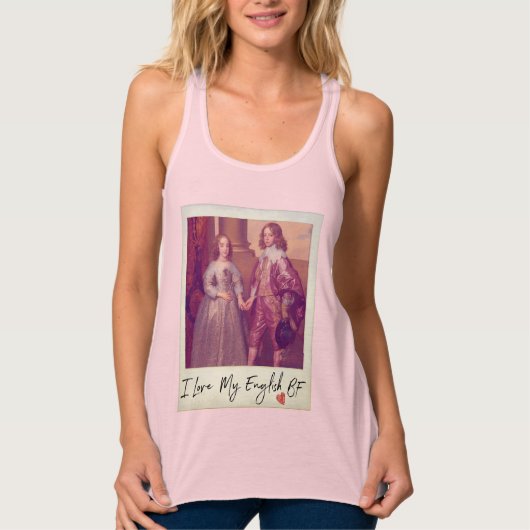 Débardeur I Love My English BF v.3 (Devant)