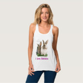 Débardeur J'aime Rabbitts (Devant entier)