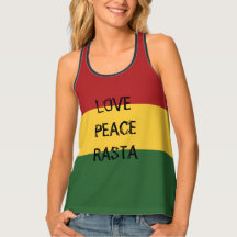 La paix Rasta d'amour colore le dessus hippie