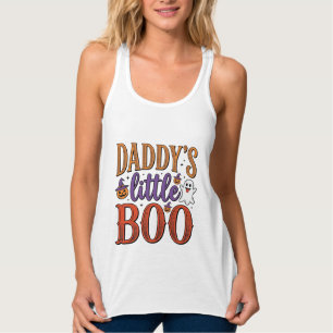 Débardeur La petite Boo de papa Halloween vintage