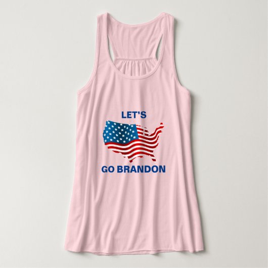 Débardeur Laissons Aller Brandon Plus Taille Plus Taille T-s (Design devant)