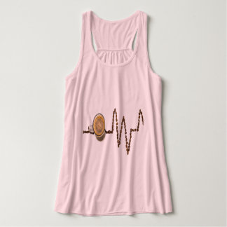 Débardeur Le café est un moment où nous l'apprécions t-shirt