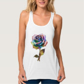 Débardeur Les pétales dorés (Devant)