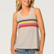 Les rétros les années 70 rayures fraîches