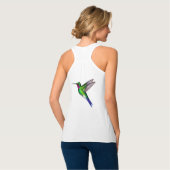Débardeur Libellule Colorée et Colibri (Dos entier)