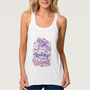 Débardeur Licorne Chemise de Style Rétro Petite Licorne Effr