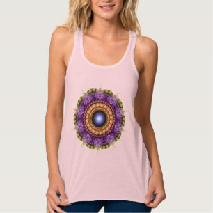 Débardeur Mandala coloré fractal