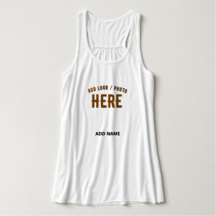 DÉBARDEUR MARQUE BLANCHE VERIFIEE PERSONNALISABLE MODERNE ET