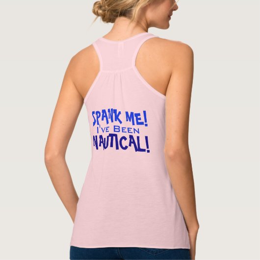 Débardeur Me frapper (Dos)