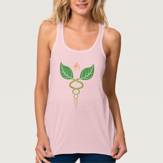 Débardeur Médecin naturopathique Caduceus Tank-top (Devant)