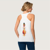 Débardeur Menteur, menteur, Pant est en feu (Dos entier)