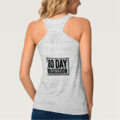 Débardeur MOT de CODE d'obsession de 80 jours : Ananas (Dos)