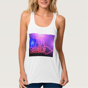 Débardeur Neon Pink Girls Sign Thunder_cove