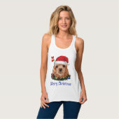 Débardeur Noël Cocker Spaniel (Devant entier)