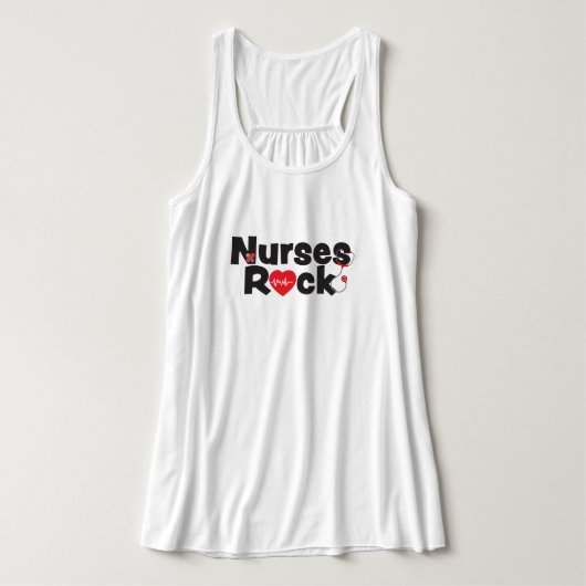 Débardeur Nurses Rock (Design devant)