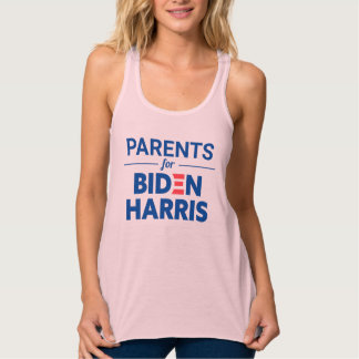 Débardeur Parents pour Biden Harris Texte personnalisé Multi