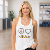 Débardeur Peace Love Namaste Butterflies - Colorful Graphic