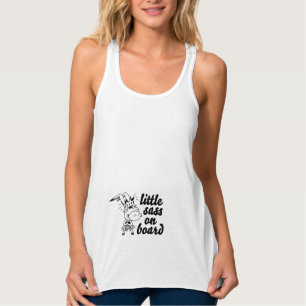 Débardeur Petit t-shirt impertinent à bord