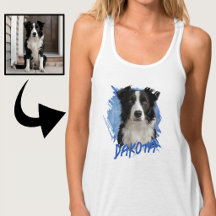 Photo de chien Border Collie mignon personnalisé