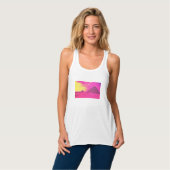 Débardeur Pink Pyramids T-Shirt Tank Top (Devant entier)