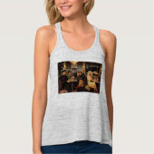 Débardeur Plat bleu (Devant)