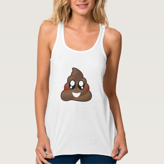 Débardeur Poop Emoji (Devant)