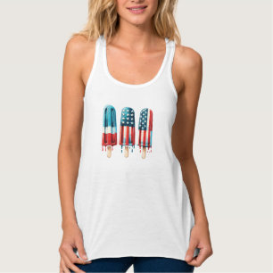 Débardeur Popsicles patriotiques