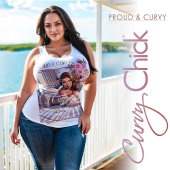 Débardeur Positivité corporelle Fière et Courbée