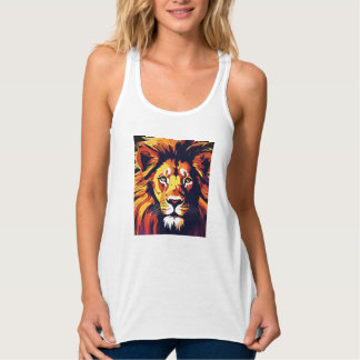 Débardeur pour t-shirt design LION