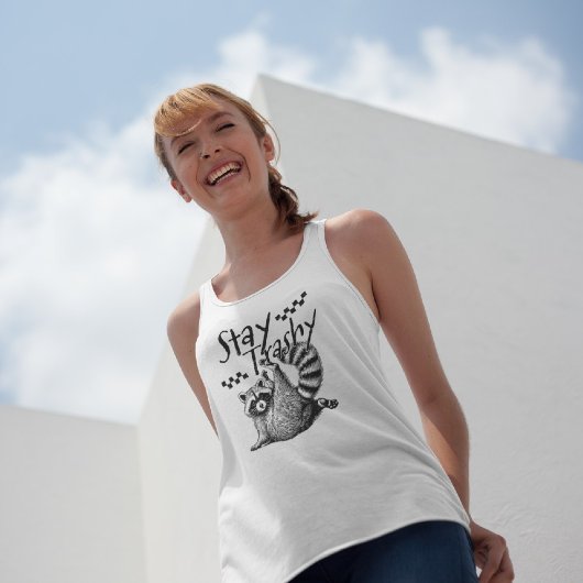 Débardeur Raccoon Stay Trashy