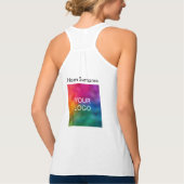 Débardeur Racerback à double face pour femmes mince (Dos)