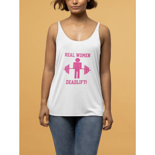 Débardeur Réelle Femme Deadlift Gym Tank