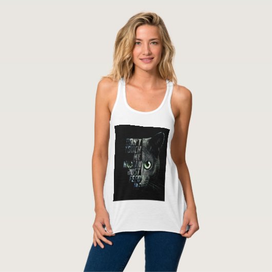 Débardeur Règles du chat (Devant entier)