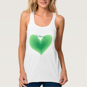 Débardeur Sage Green Heart Thunder_Cove