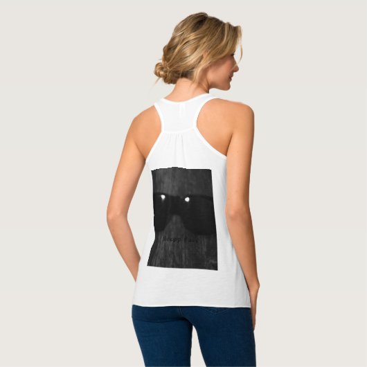 Débardeur Sleepy Face - Bella Femme - Racerback Flowy (Dos entier)