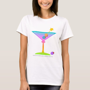 Débardeur Spaghetti T-shirt - Martini Arc-en-ciel
