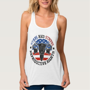 Débardeur Stars Stripes Et Droits De Reproduction Pro Choice