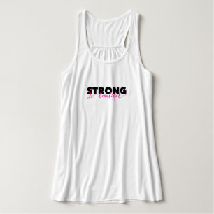 Débardeur Strong est magnifique Flowy Racerback Tank