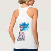 Débardeur Stronger Than the Storm Inspirational Graphic (Dos)