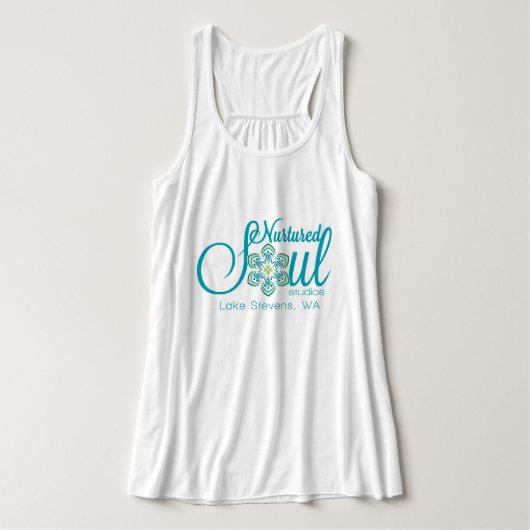 Débardeur Studio - réservoir de Flowy Racerback (2) (Design devant)