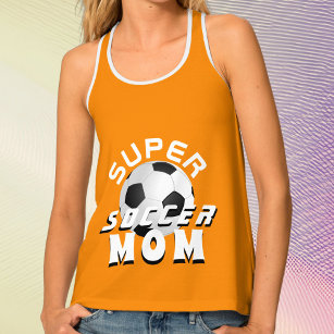 Débardeur Super Soccer Maman Sport Mère fête des mères