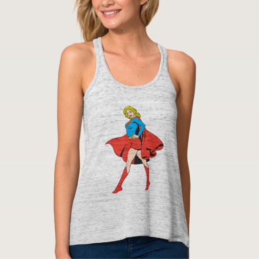 Débardeur Supergirl frappe un poteau (Devant)