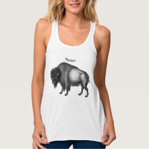Débardeur T-shirt Big Bison Buffalo Thunder_Cove
