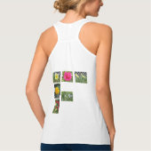 Débardeur T-shirt Fleurs (Dos)
