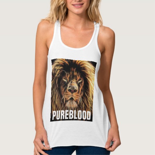 Débardeur T-shirt LION PUREBLOOD tee - shirt (Devant)