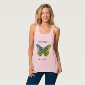 Débardeur T-shirt Nirvana papillon démonté (Devant entier)