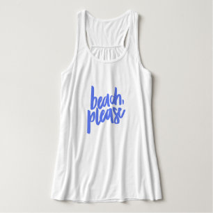 Débardeur T-shirt Plage Please