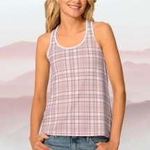 Tartan - Bébé Cement roseBlanc-VieuxModeRose