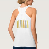 Débardeur Teintes vert violet noir (Dos)