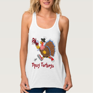 Débardeur Tipsy Turkey (Vin) - Post-Run